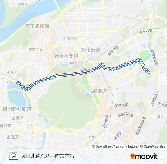 97路 Bus Line Map