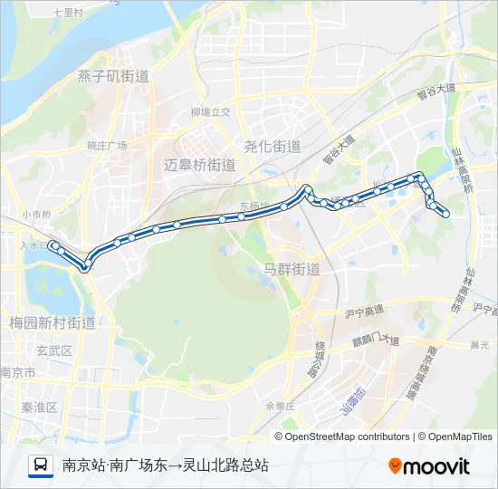97路 Bus Line Map
