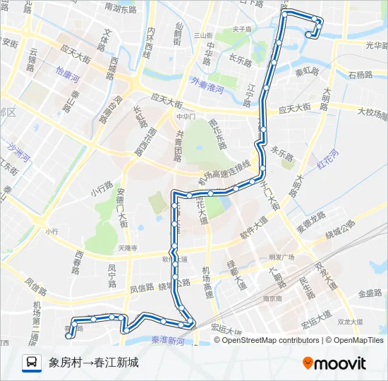98路 Bus Line Map
