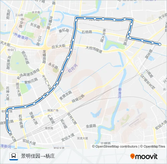 99路 Bus Line Map