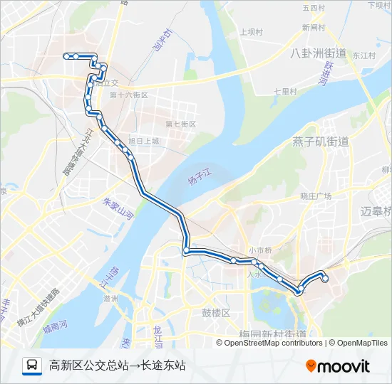 D4路 Bus Line Map