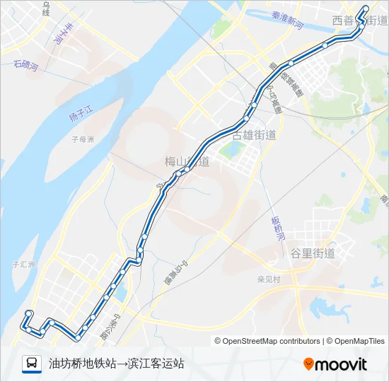 D6路 Bus Line Map