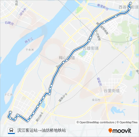 D6路 Bus Line Map