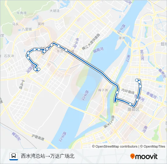 D7路 Bus Line Map