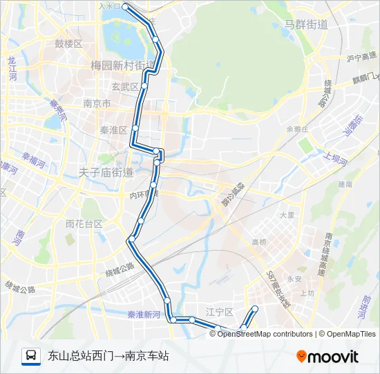 D8路 Bus Line Map