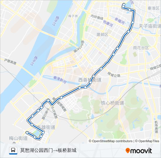 D9路 bus Line Map