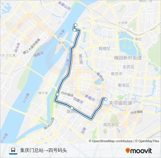 G1路 Bus Line Map