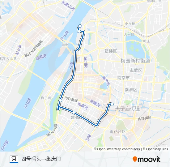 G1路 Bus Line Map