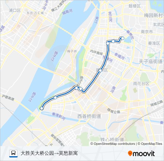 G3路 bus Line Map