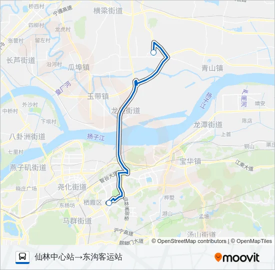 K2路 Bus Line Map