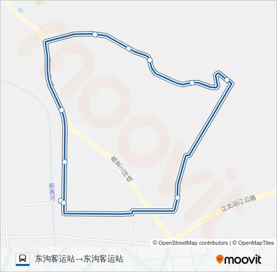 东团线 Bus Line Map