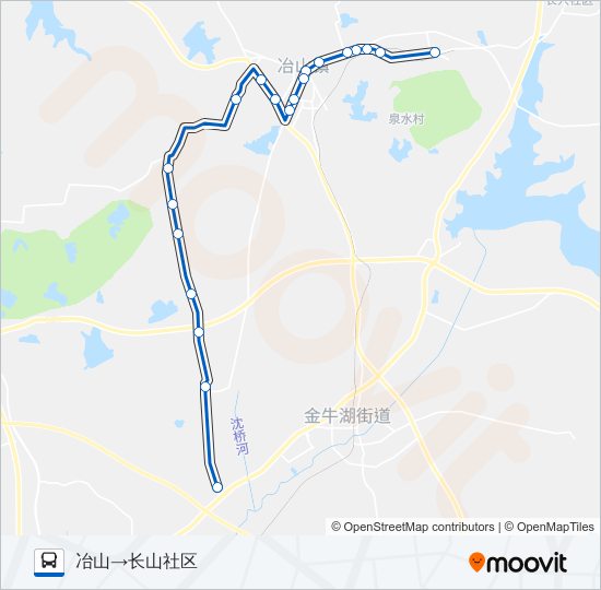 周徐线 bus Line Map