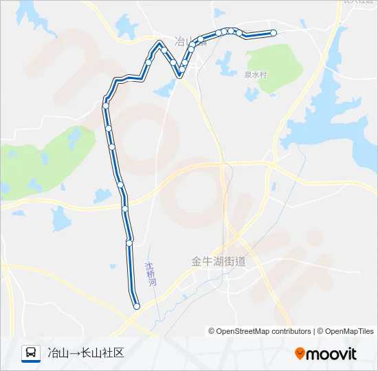 周徐线 Bus Line Map