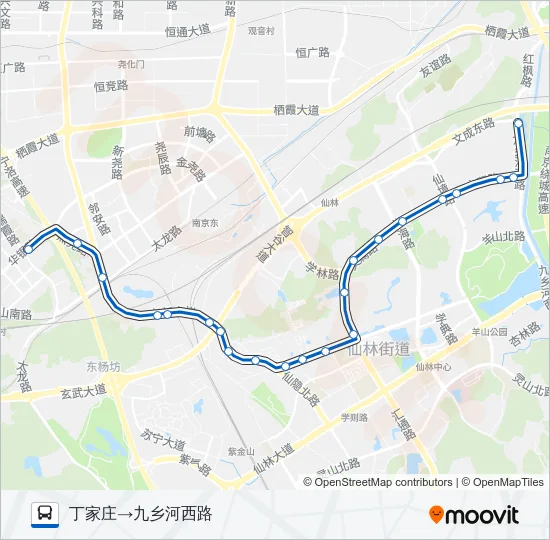 107路 Bus Line Map
