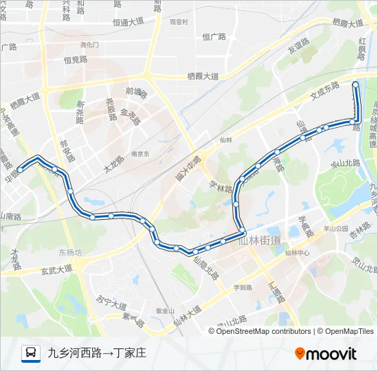 107路 Bus Line Map