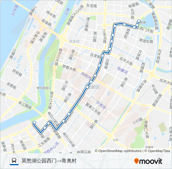 109路 Bus Line Map
