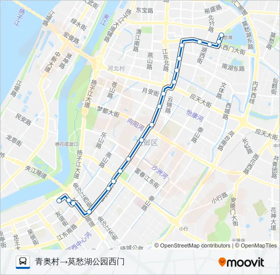 109路 Bus Line Map