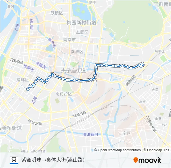 110路 Bus Line Map