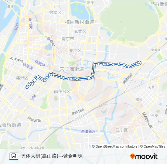 110路 Bus Line Map