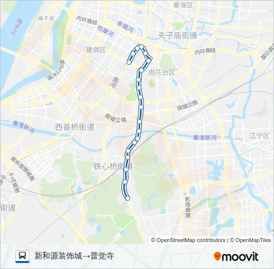 111路 Bus Line Map