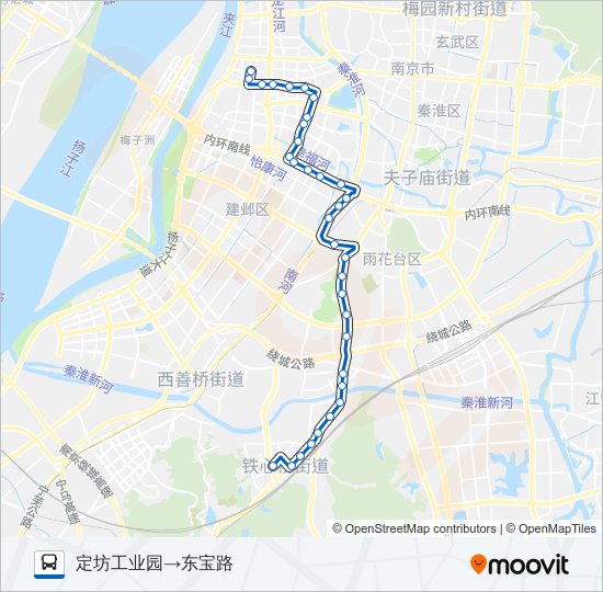 113路 bus Line Map