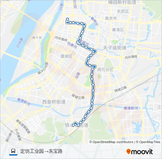 113路 Bus Line Map