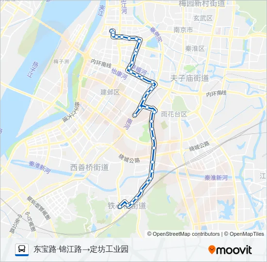 113路 Bus Line Map