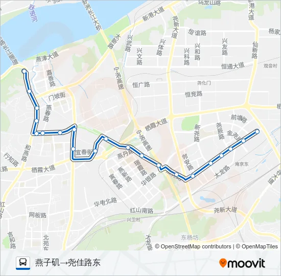 122路 Bus Line Map