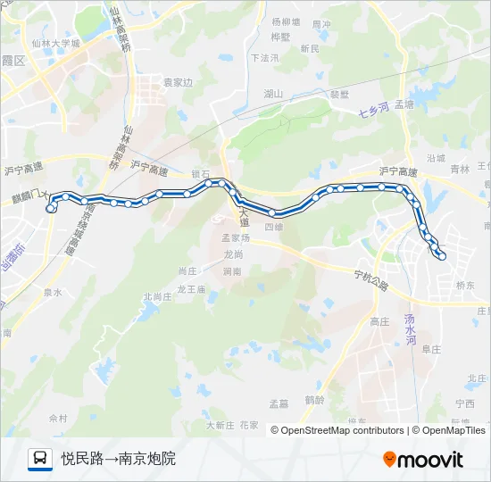 123路 Bus Line Map