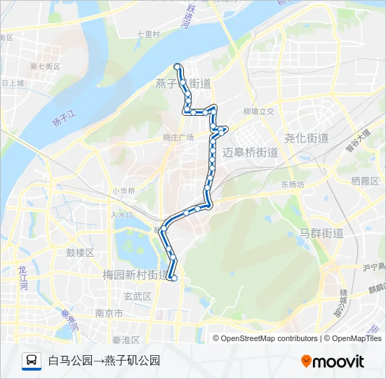 125路 Bus Line Map