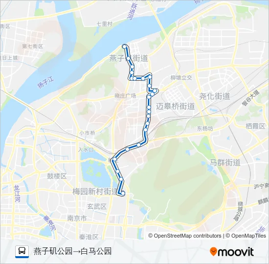 125路 Bus Line Map