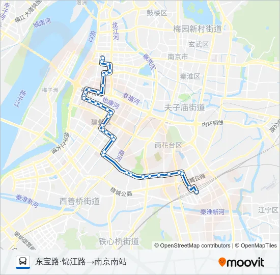 129路 Bus Line Map