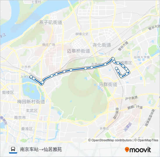 130路 Bus Line Map
