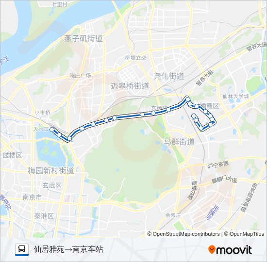 130路 Bus Line Map