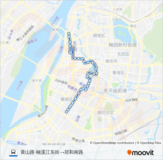 133路 Bus Line Map