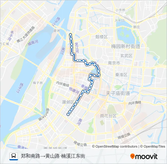 133路 Bus Line Map