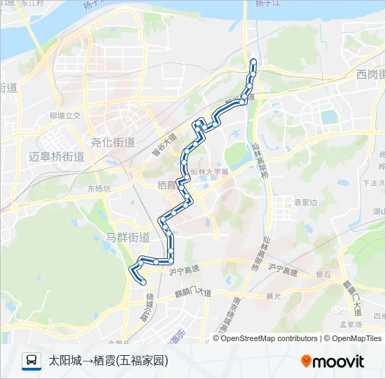 138路 Bus Line Map
