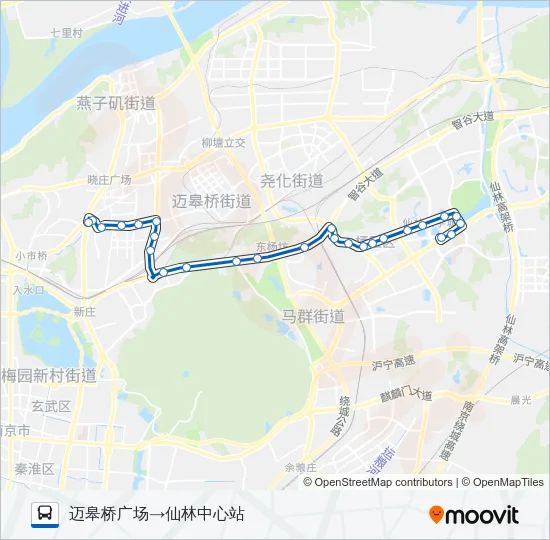 146路 Bus Line Map