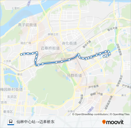 146路 Bus Line Map