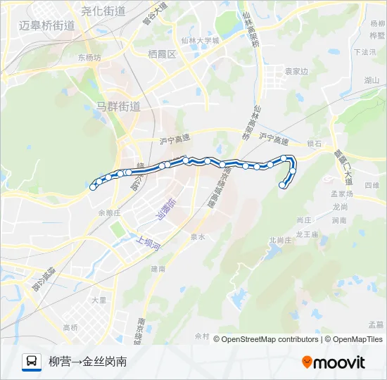 147路 Bus Line Map