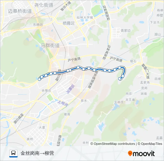147路 Bus Line Map