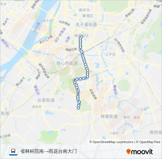 154路 Bus Line Map