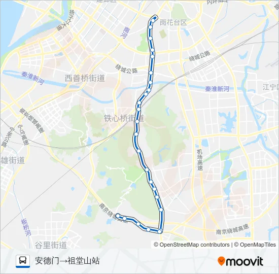 155路 Bus Line Map