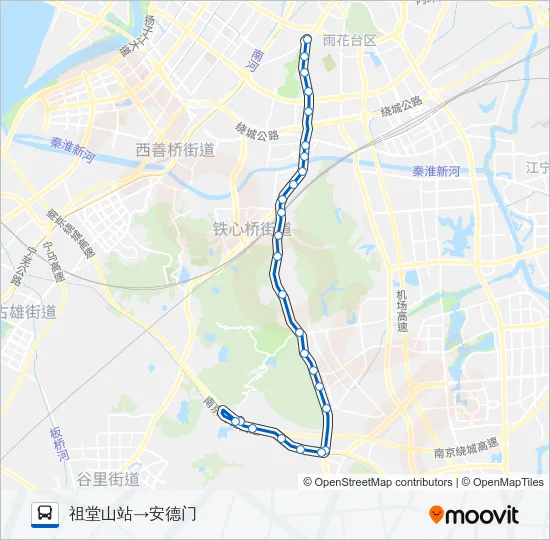 155路 Bus Line Map