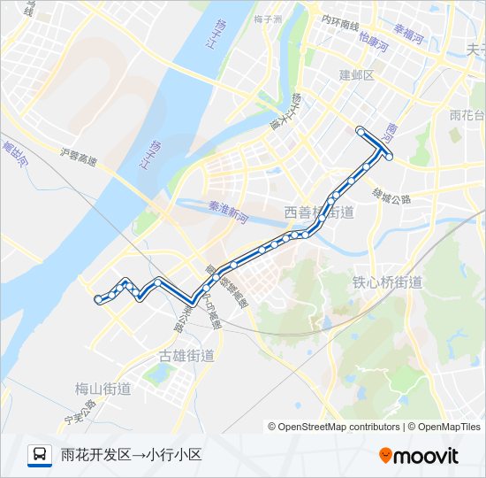 158路 bus Line Map