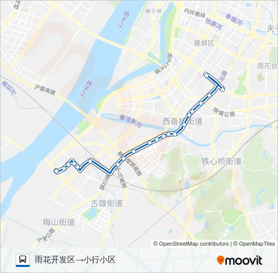 158路 Bus Line Map