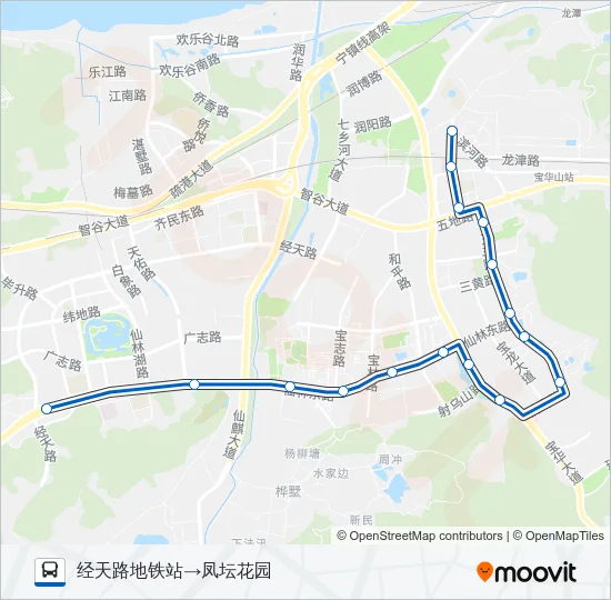 159路 Bus Line Map