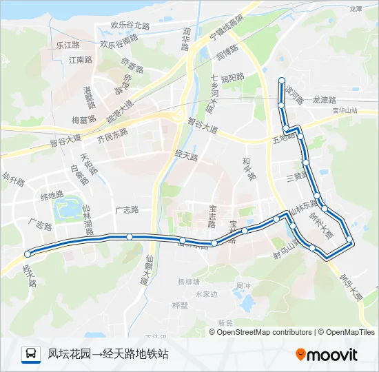 159路 Bus Line Map