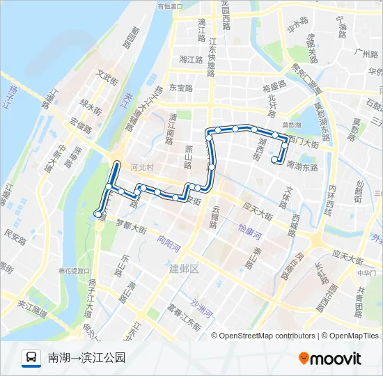 161路 Bus Line Map