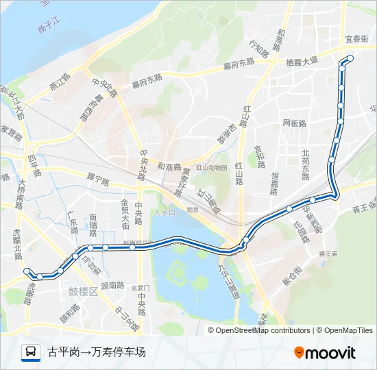 162路 Bus Line Map